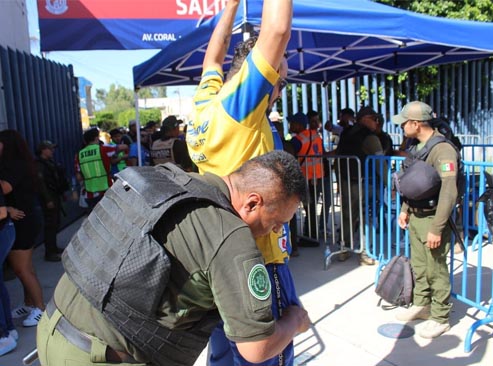 Seguridad total para el San Luis Vs. Puebla