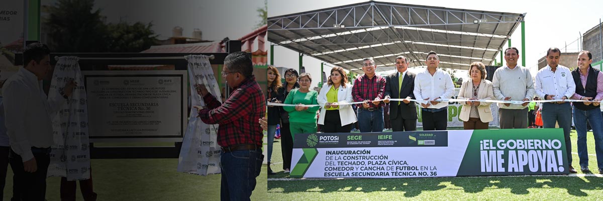 Gallardo y Navarro entregaron obras