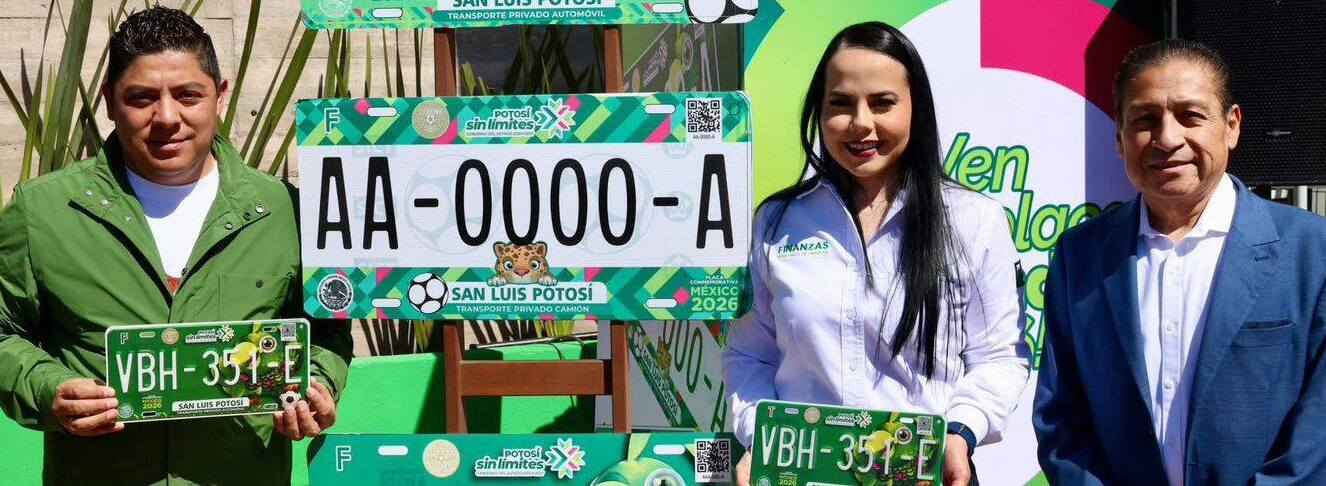 Compra Gallardo primera placa vehicular del Mundial