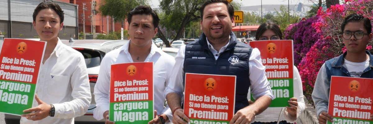 Propone David Azuara bajar a $20 la gasolina