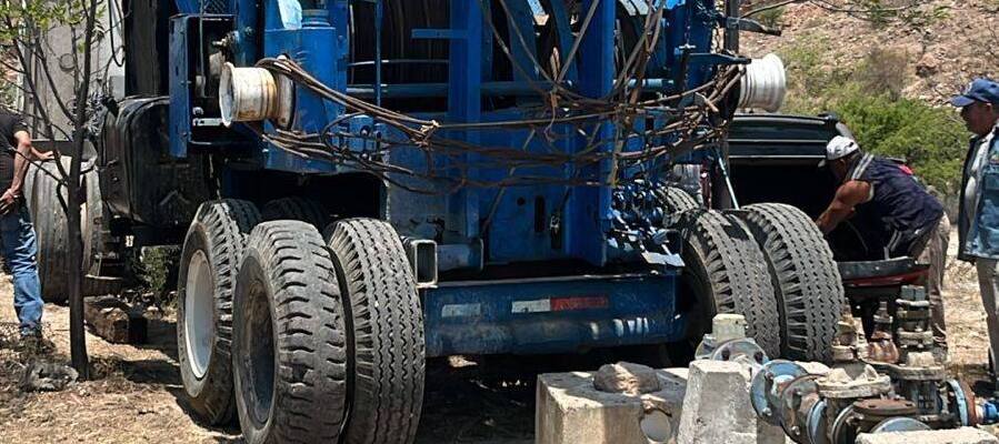 Modernizan pozo para dar agua a Escalerillas