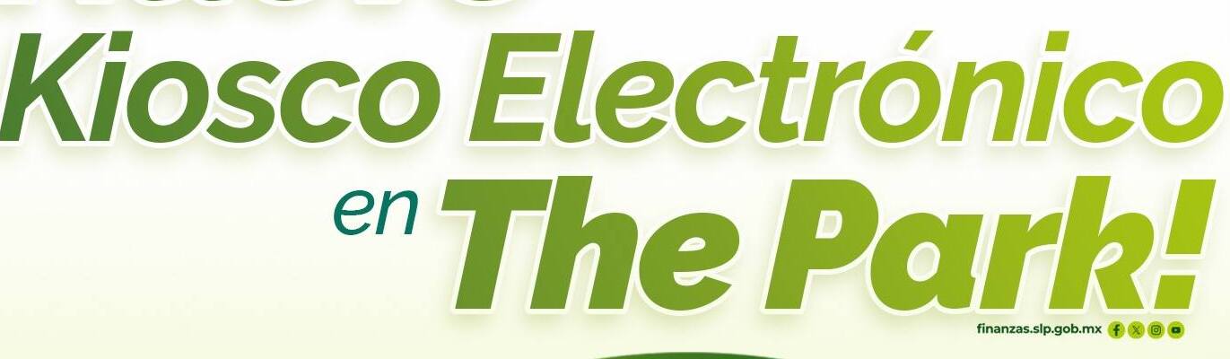 En The Park, instalaron nuevo Kiosco electrónico
