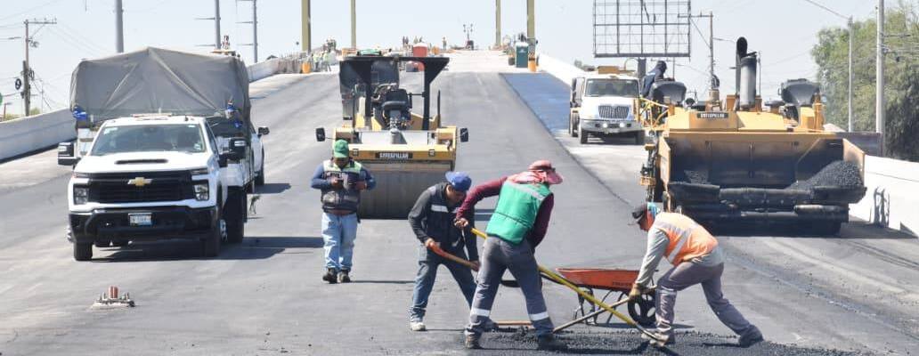 Muy avanzada, obra del puente vehicular