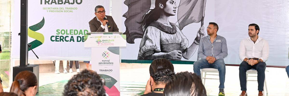 Afianza Soledad liderazgo con Feria de Empleo 2026