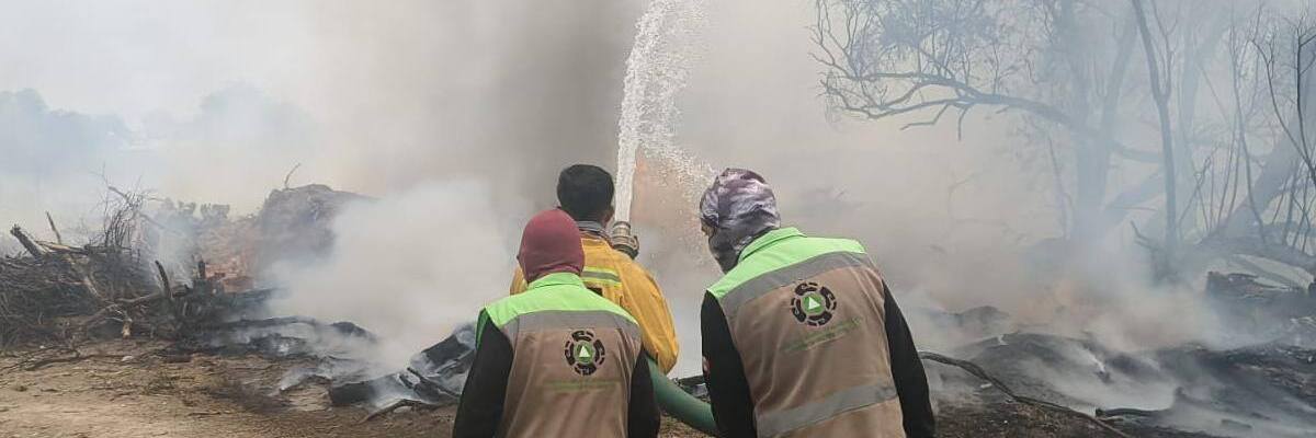 Soledad refuerza llamado a evitar quema de basura