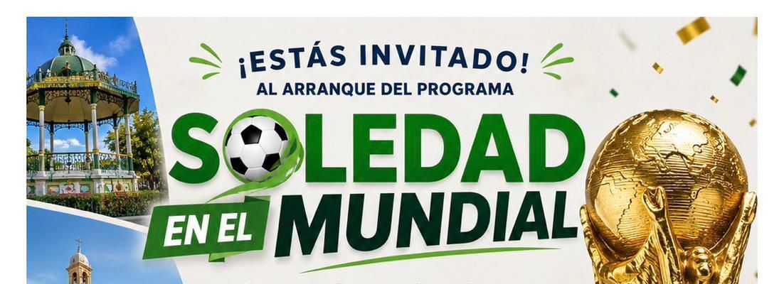 Soledad se une al tren del Mundial de fútbol