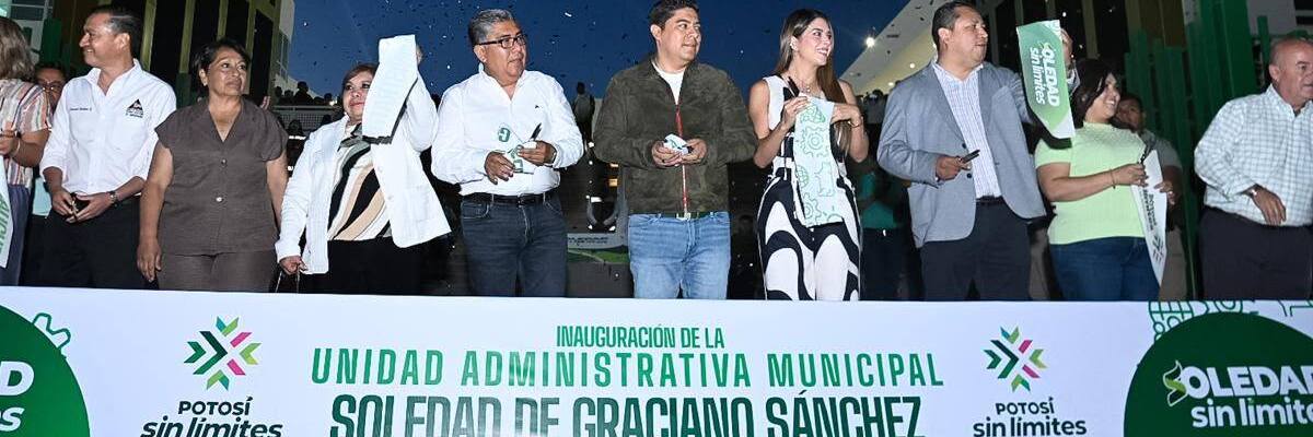 Soledad tiene nueva Unidad Administrativa