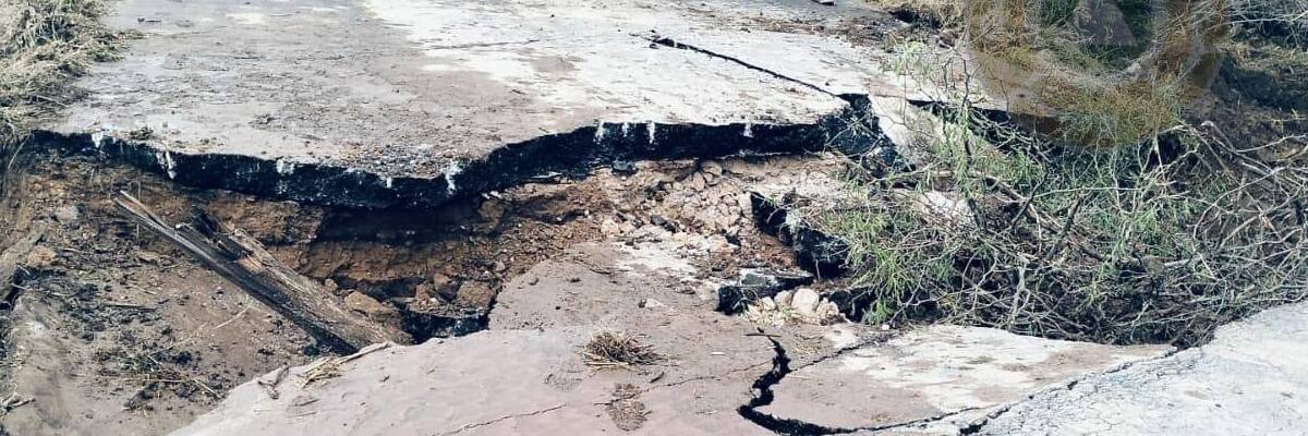 Protección Civil de SLP, atiende socavón en Bocas