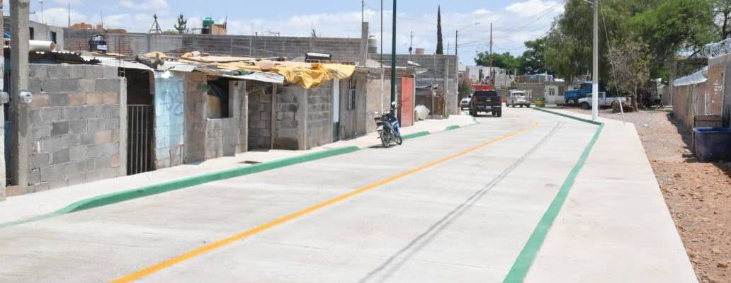 Tres calles nuevas entregará Navarro